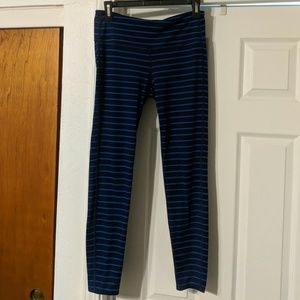 Athleta Stripe yoga pants